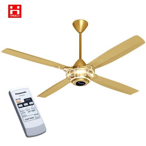 Quạt trần 4 cánh PANASONIC F-56MZG-S F-56MZG-GO có remote điều khiển