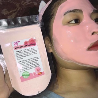Mask mặt nạ dẻo hoa hồng Hàn
