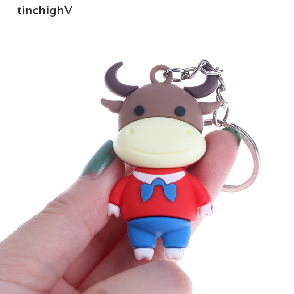 Móc Khóa Hình Búp Bê Bò Ox Năm 2021