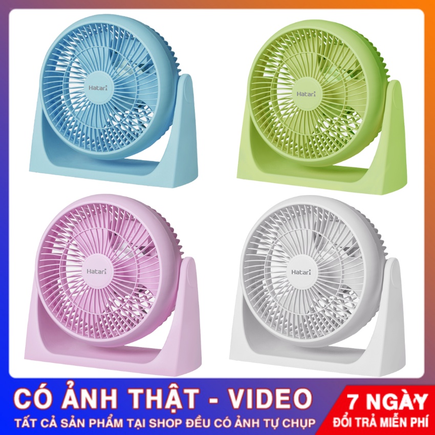 Quạt Bàn Thái Lan Hatari HT-PS20M1 – Bảo Hành 18 Tháng - Hàng Chính Hãng