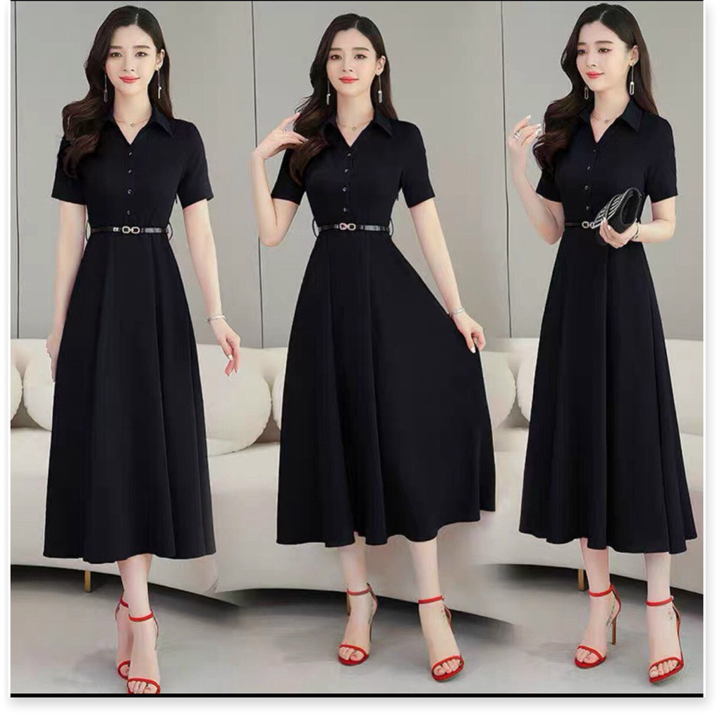 Đầm Cotton lạnh kèm nịt nữ cực sang trọng cho các cô nương KHANH AN FASHION