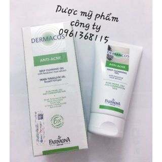 Sữa rửa mặt FARMONA DERMACOS da dầu, mụn