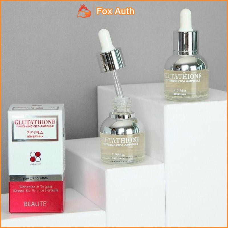 Tinh Chất Siêu Dưỡng Trắng Da 3D Melasma-X Ampoule Glutathione 3D Ampoule serum