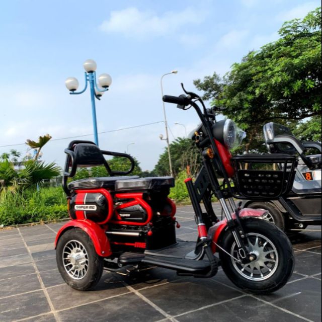 Xe điện ba bánh mẫu supperme cao cấp