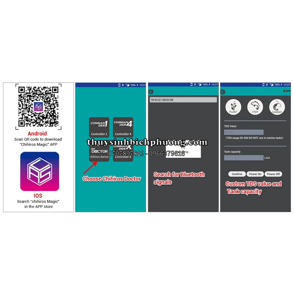 CHIHIROS DOCTOR VERSION V4 - SẢN PHẨM PHÒNG NGỪA, ỨC CHẾ RÊU HẠI SIÊU ĐẲNG