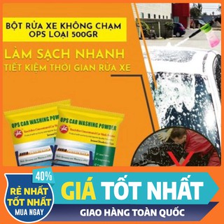 Combo 10 gói bột rửa xe không chạm ops