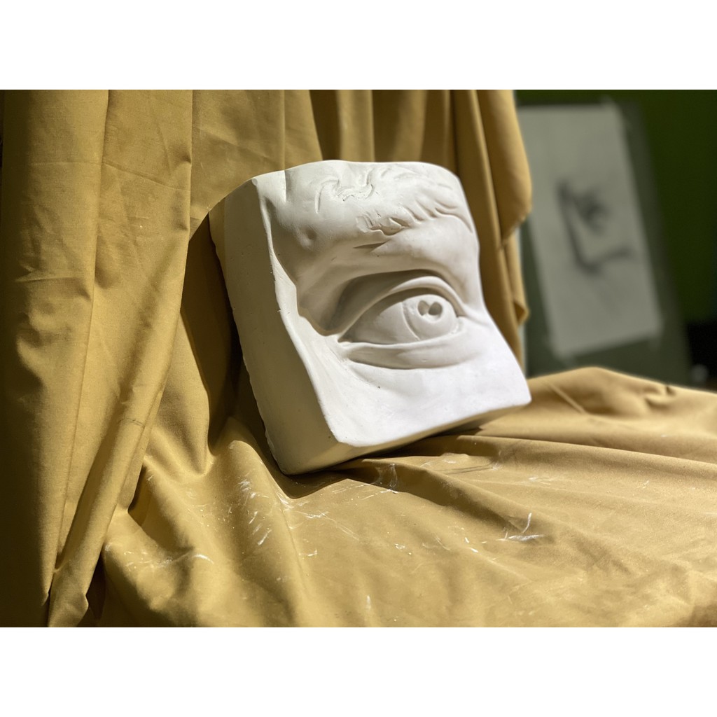 Khối thạch cao ngũ quan chi tiết. khối V-H