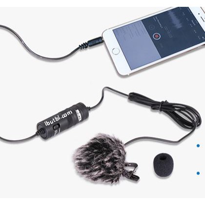 Bông lọc tạp âm lông xù cho micro (Microphone windshield)