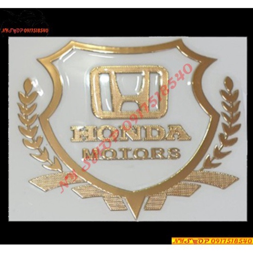 Logo HONDA kẽm Dán mặt nạ SH2012 - SH 2020 - Sh 2021 - SH 2022, AB 2020, AB 2021, AB 2022, AB 2023 (GIÁ 1 CHIẾC)