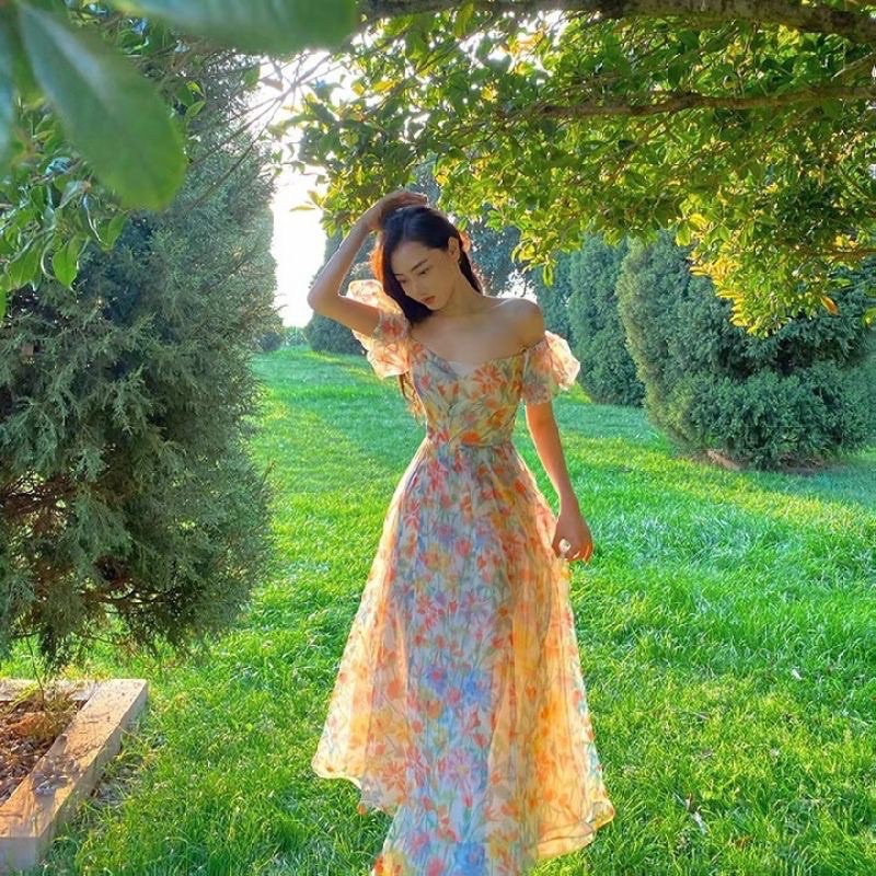 Đầm nữ cao cấp hàng Quảng Châu loại 1