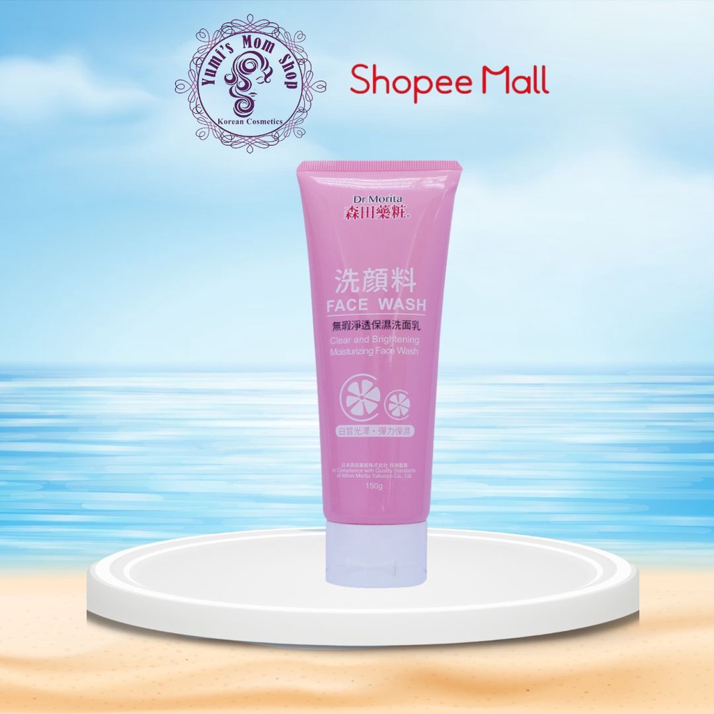 Sữa rửa mặt Dr.Morita Clear and Brightening Moisturizing Face Wash 150g