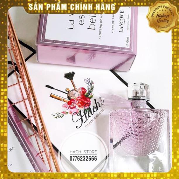 NƯỚC HOA NỮ LANCOME LA VIE EST BELLE FLOWERS OF HAPPINESS EDP 75ML - Hachi - Hachi xách tay chính hãng