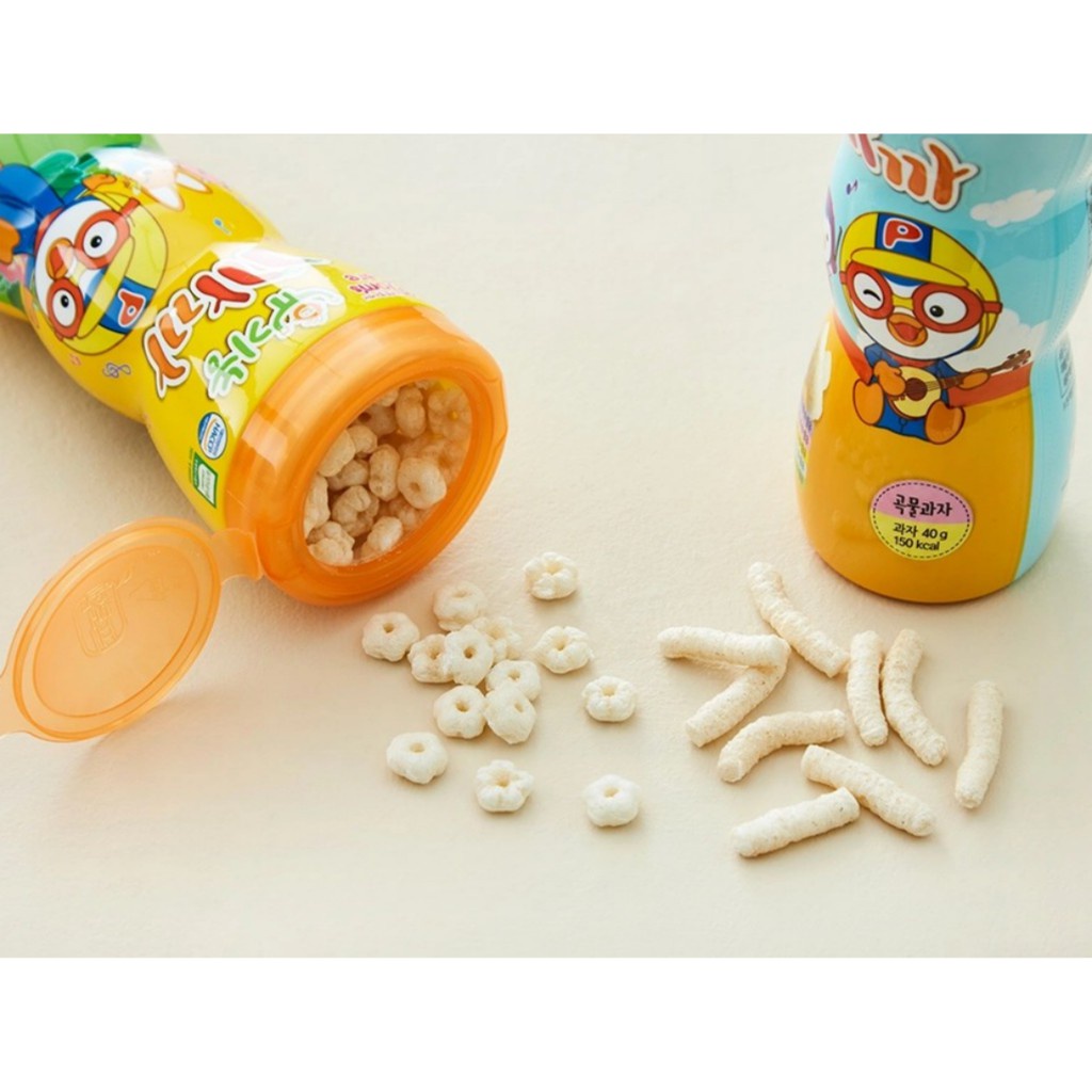 Bánh Gạo Hữu Cơ Pororo Mom Care Hàn Quốc Cho Bé 6M+
