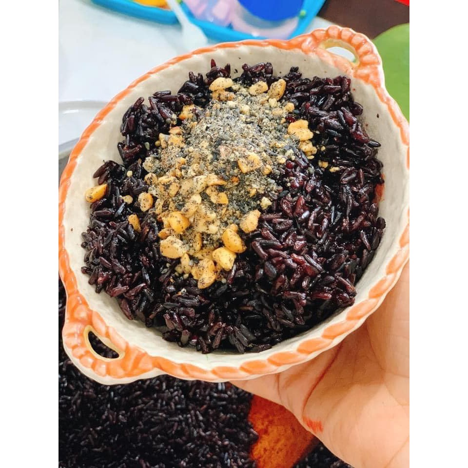 1kg GẠO LỨT ĐEN LOẠI 1 DẺO THƠM - PHÒNG NGỪA TIỂU ĐƯỜNG, ĂN KIÊNG, GIẢM CẨN