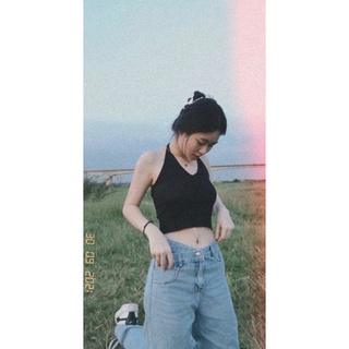 [ORDER] quần jean vạt chéo basic