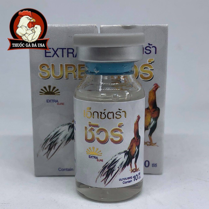EXTRA SURE KHÒ KHÈ, SO MUI CHO GÀ ĐÁ - CHAI ZIN 10ML