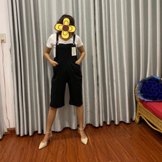 Quần yếm hình thật