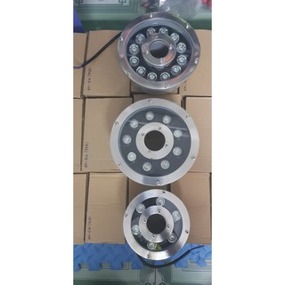 Đèn LED âm nước dạng bánh xe 6W