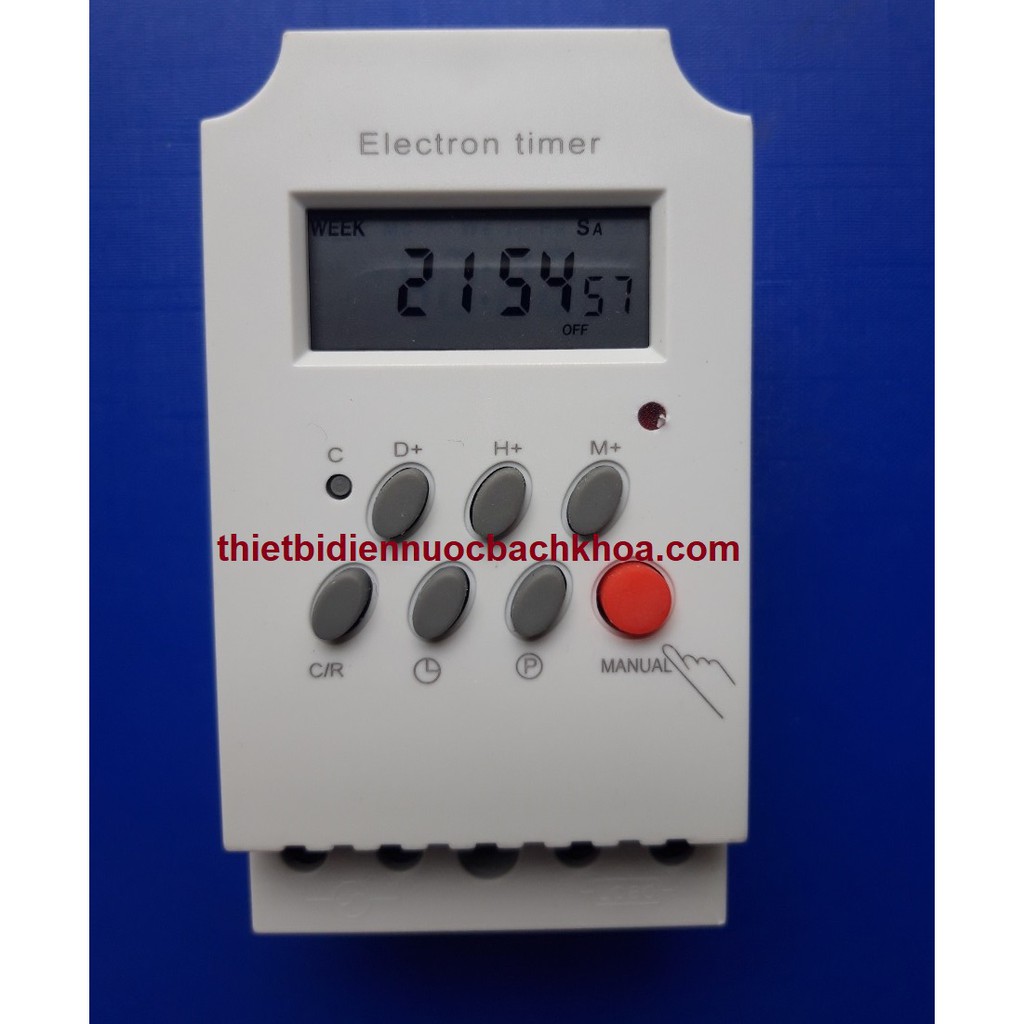 Công Tắc Hẹn Giờ Thông Minh KG316T hoặc KG316T-II tự khóa phím