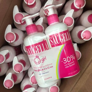 Dung dịch vệ sinh bé gái Saugella hàng chính hãng Pháp 200ml từ 3-12 tuổi