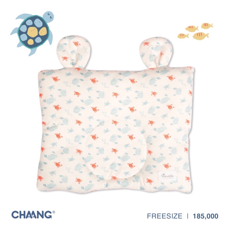 Chaang gối cho bé sơ sinh chất cotton thoáng khí Sea SS2022D03