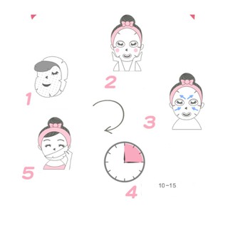 🌸( Sẵn) Mặt nạ l'herboflore cấp ẩm, trắng da