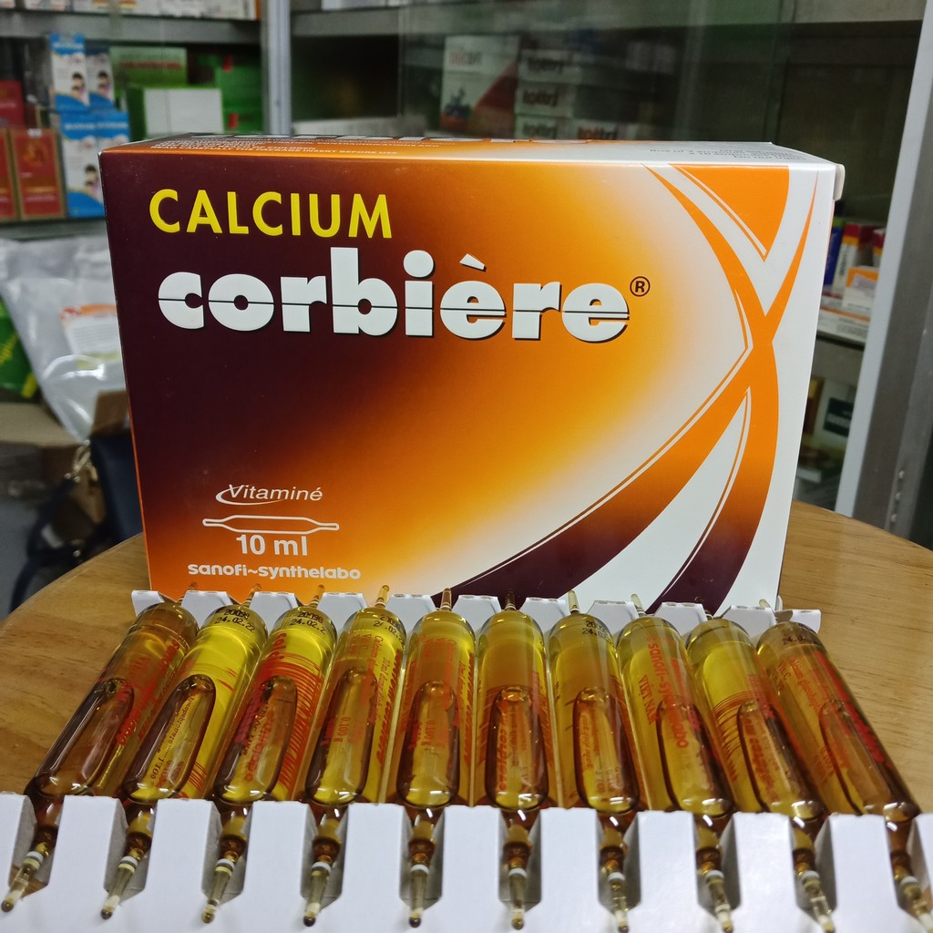 CALCIUM CORBIERE BỔ SUNG CANXI DẠNG ỐNG 10ML