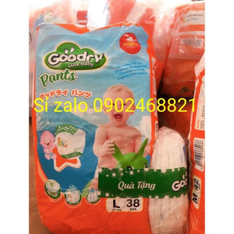 ( KM thêm 6 miếng tả quần ) Tả quần Goodry M42 , L38, XL 34 giá rẻ nhất