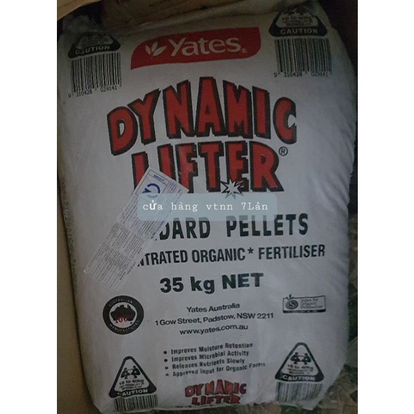 Phân bón Dynamic Úc túi 1ký