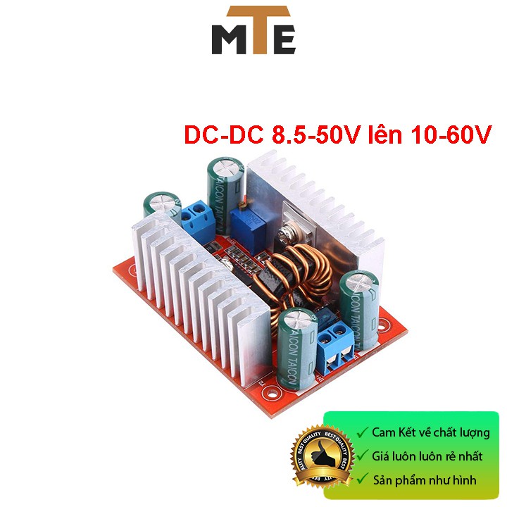 Mạch tăng áp 400W 15A DC-DC 8.5-50V lên 12-60V