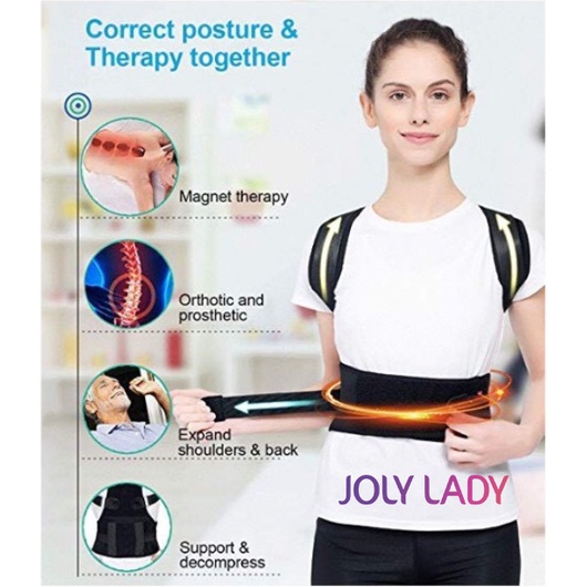 Đai chống gù lưng vai, đai điều chỉnh tư thế, cải thiện cột sống JoLy LaDy