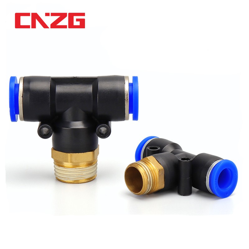 Đầu nối nhanh CNZG khí nén 1/8&quot; 1/4&quot;3/8&quot; 1/2&quot; đầu gắn M5 1/8&quot; 1/4&quot; 3/8&quot; 1/2&quot; tiện lợi