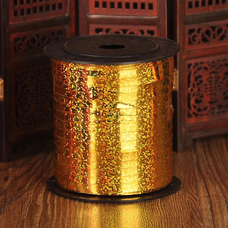 Cuộn dây ruy băng 5mm dài 220m nhiều màu tùy chọn dùng trang trí