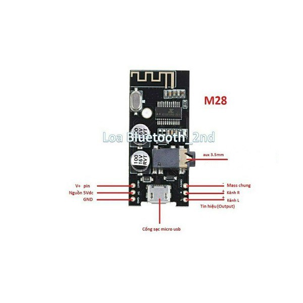 [Combo giá sốc] Mạch module BLuetooth MH-M28 Version 5.0 Chất Lượng Cao