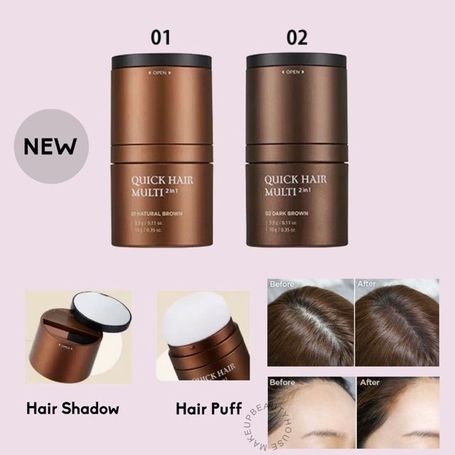 Che Khuyết Điểm Tóc Quick Hair Mutil