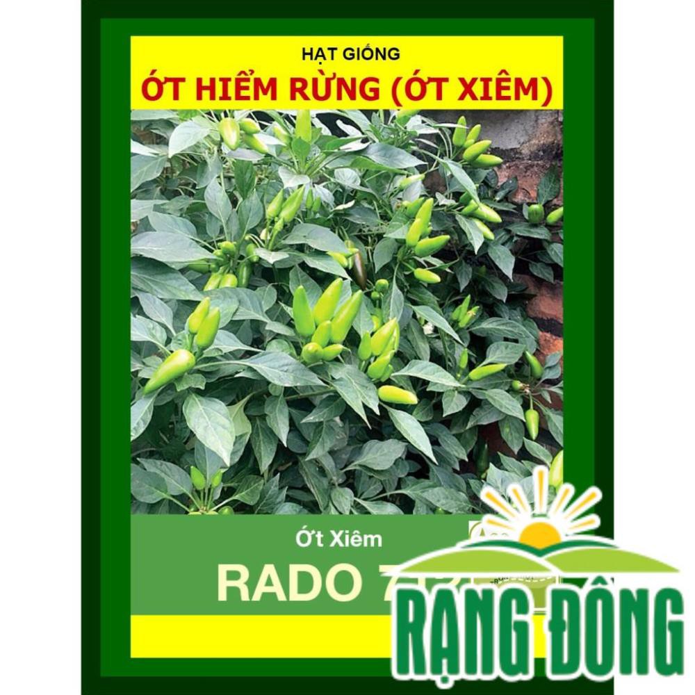 Hạt Giống Ớt Xiêm Ớt Hiểm Rừng  - Hạt Giống Chịu Nhiệt