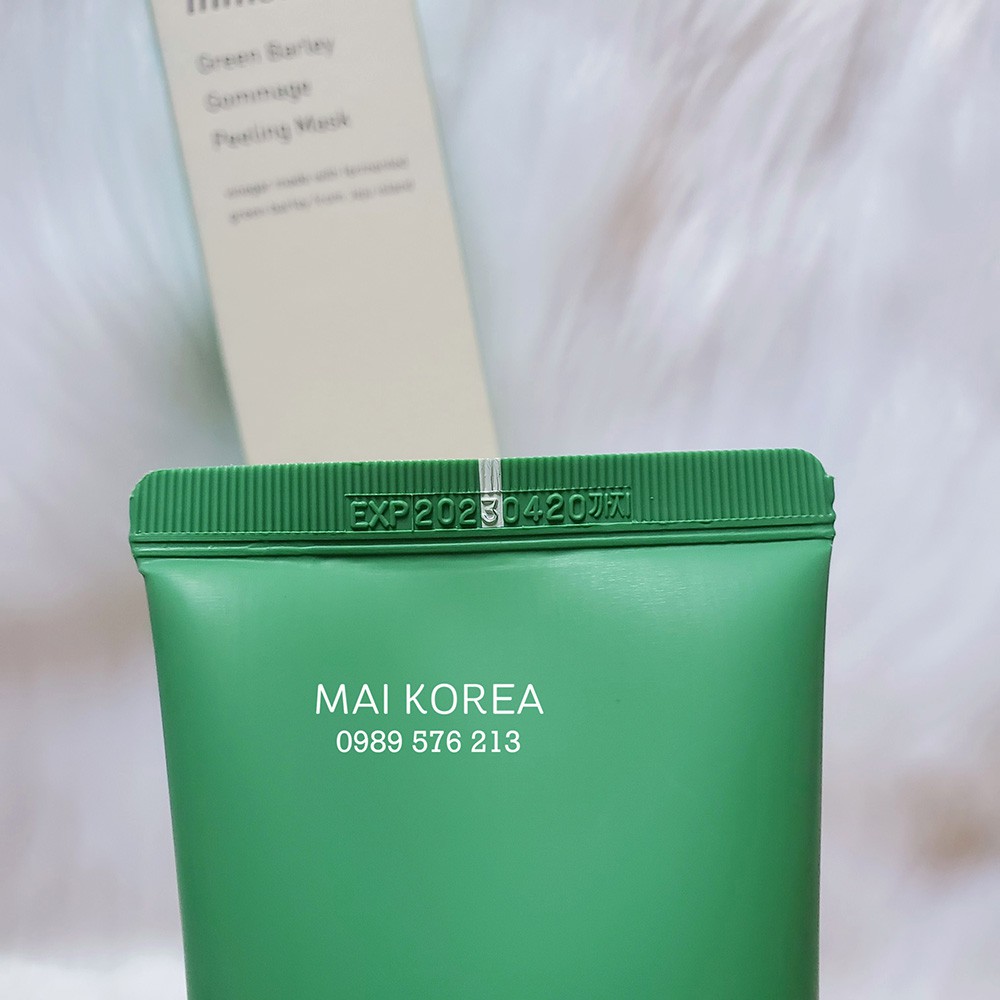 Tẩy da chết Innisfree lúa mạch xanh Green Barley Gommage Peeling Mask 120ml