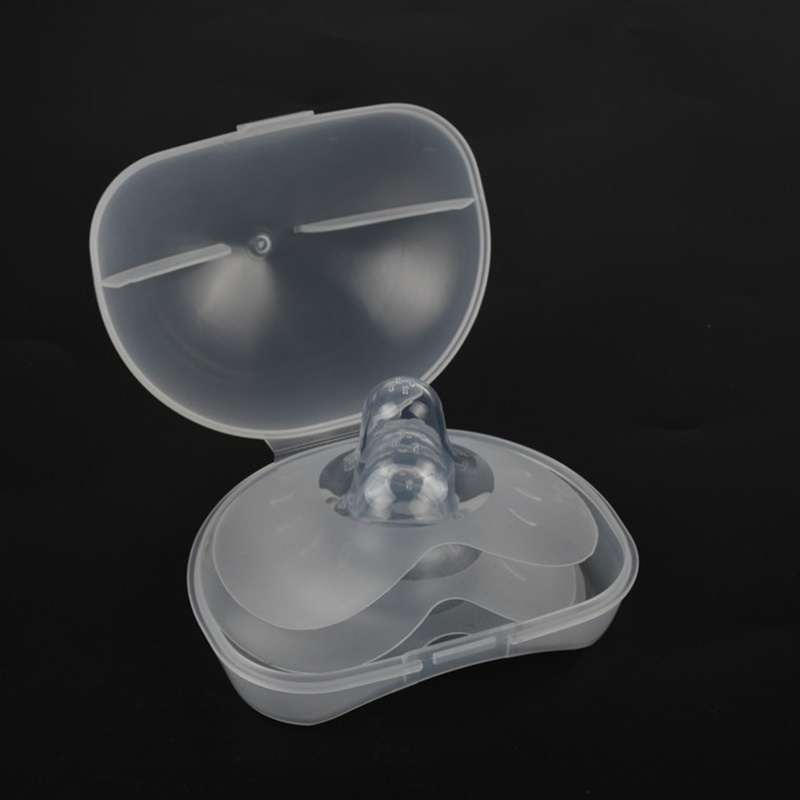Bộ 2 Núm Ti Giả Bằng Silicone Cho Mẹ Bỉm Sữa