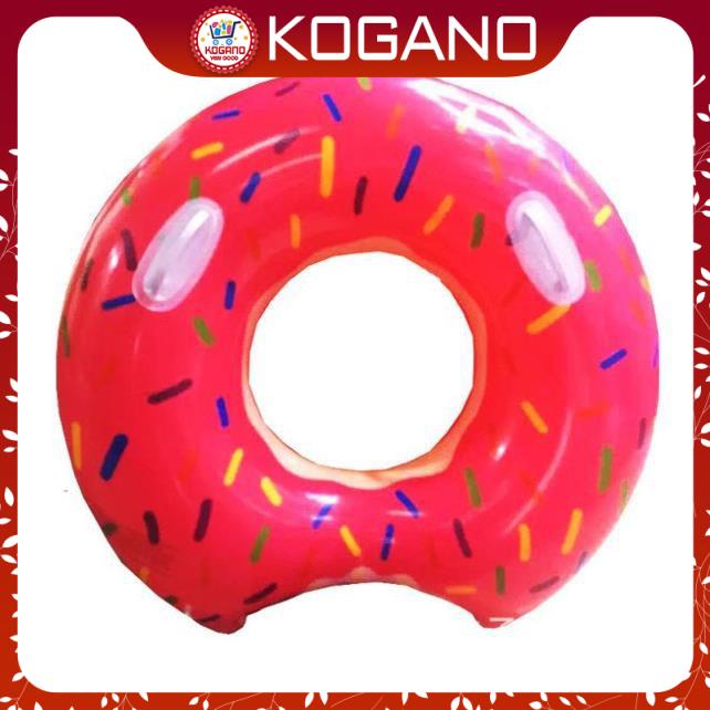 Phao bơi trẻ em KOGANO size 60 cm cho bé tập bơi an toàn hình bánh vòng Donut dễ thương SS-001301