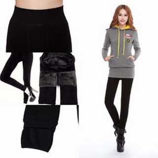 Quần legging muji lót lông