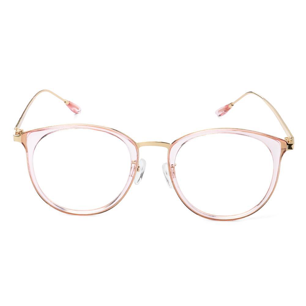 Mắt Kính Gọng Tròn Trong Suốt Thời Trang