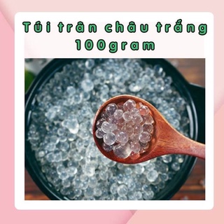 Tách Lẻ Trân Châu Trắng 3Q Gói 100gram chỉ giao hoả tốc