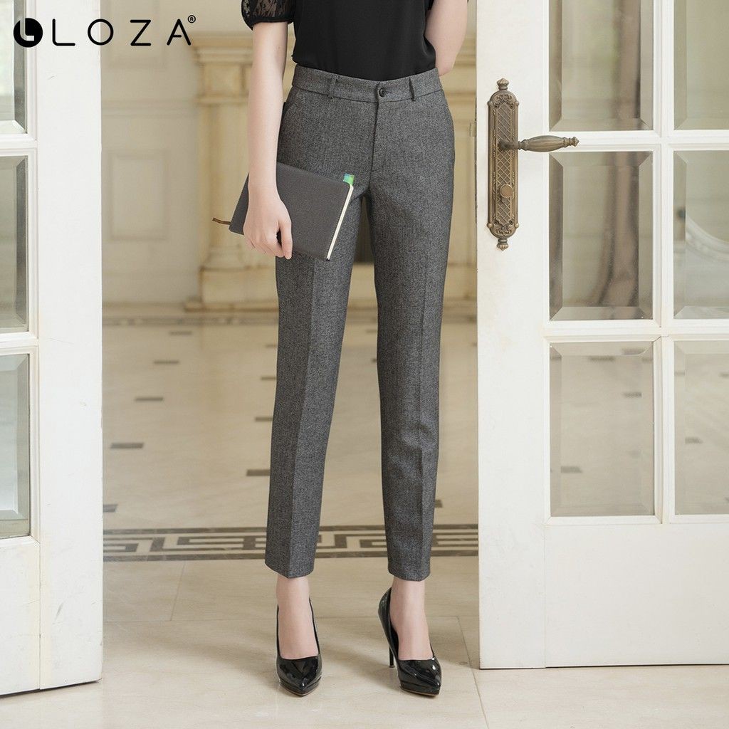 Quần âu nữ LOZA dáng côn đứng - LQ3065