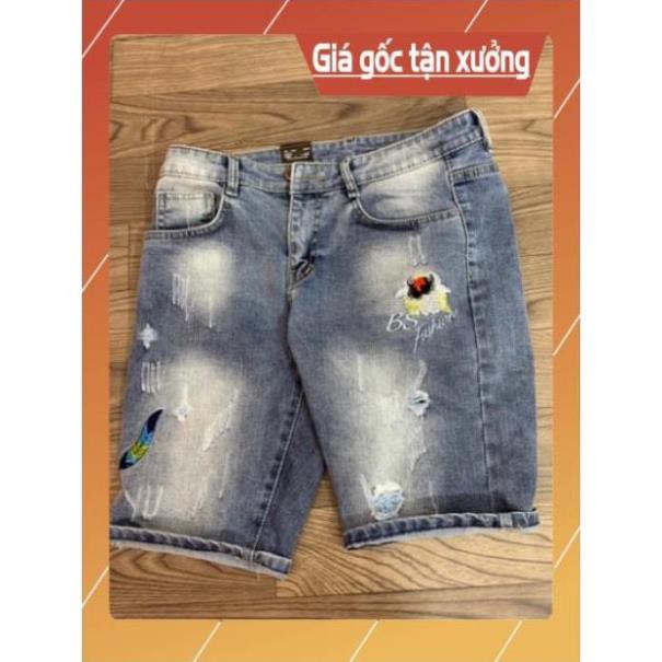 [ĐẸP HƠN NGƯỜI YÊU CŨ !!!] Quần short jean ,Quần short nam rách cao cấp đẹp giá rẻ TCSM 2412 Đẹp