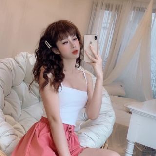 Áo croptop 2 dây
