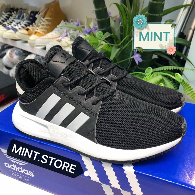 ( Video cận cảnh ) Giày thể thao Sneaker NMD XPLR Đen sọc trắng Phản quang