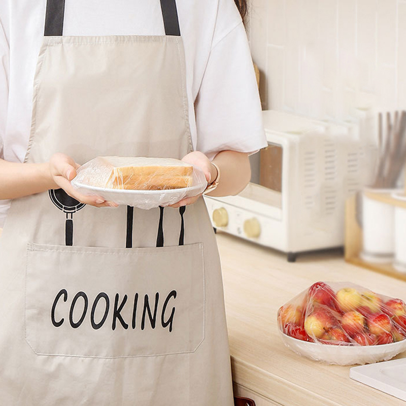 Set 100 Nắp Nhựa Đậy Bảo Quản Thực Phẩm Đa Năng Tiện Dụng