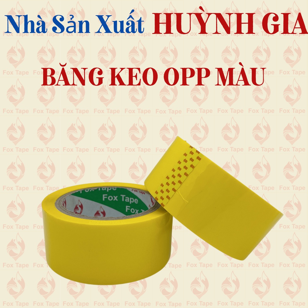 Băng Keo OPP Đủ Màu Đóng Gói Hàng Hóa