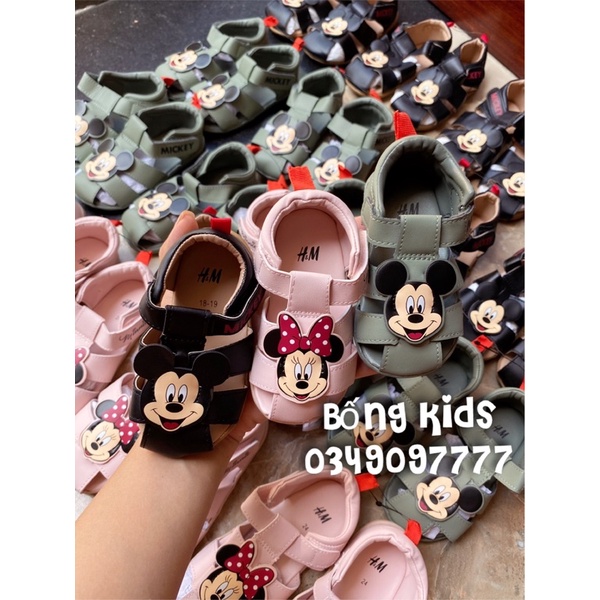 Sandal Bé Trai &amp; Bé Gái Mickey&amp;Minnie