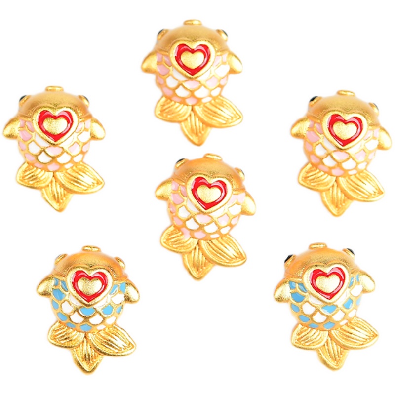 Vòng Tay Dây Xỏ Hạt Màu Vàng Cát Không Gây Dị Ứng Chất Lượng Cao diy